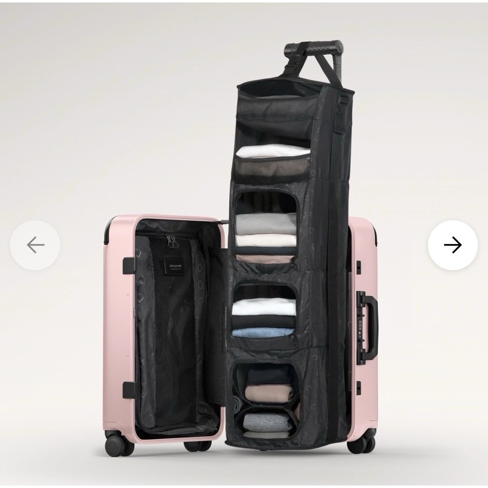 Solgaard 22" The Carry-On Closet Spinner Luggage Size Large - Pink